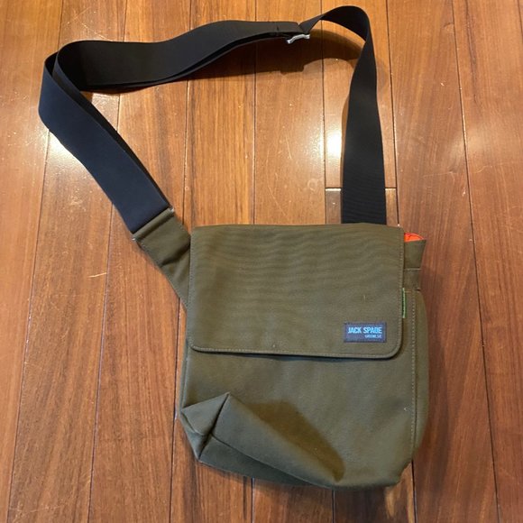 Jack Spade Bags Jack Spade Greenorange Messenger Bag Cross Body